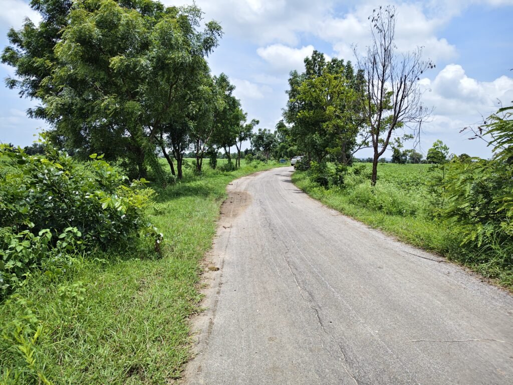 30 Guntas Agricultural Land for Sale Near Jogipet - Damber Road Facing